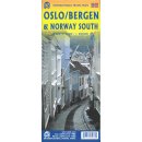 Oslo / Bergen & South of Norway 1:10.000 / 1:1.200.000