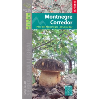 Montnegre / Corredor 1:25.000