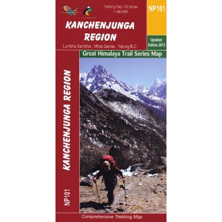 Kanchenjunga Region 1:100.000