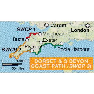 South West Coast Path Part 3 - Dorset & South Devon (Plymouth to Poole Harbour)