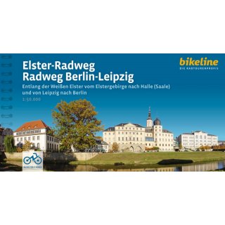 Elster-Radweg, Radweg Berlin-Leipzig 1:50.000