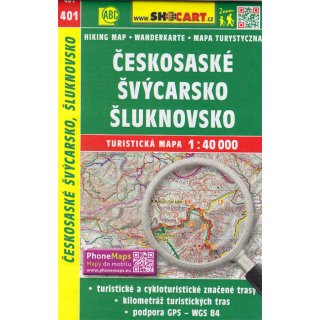 Turistická Mapa (Wanderkarten Tschechien) 1:40.000