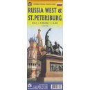 Russland, West & St. Petersburg 1:3.200.00 / 1:14.000