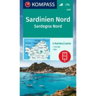 WK 2497 Sardegna Nord (Sardinien Nord) 1:50.000