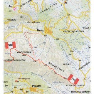Pollino Nationalpark 1:35.000 / 1:90.000