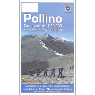 Pollino Nationalpark 1:35.000 / 1:90.000