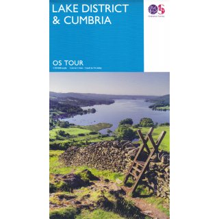 Lake District & Cumbia 1:110.000