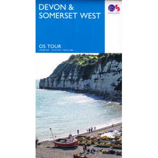 Devon & Somerset West 1:130 000