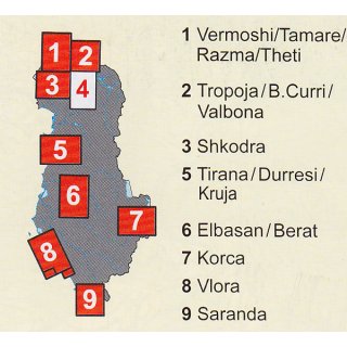 4 Puka 1:50.000 Albanien