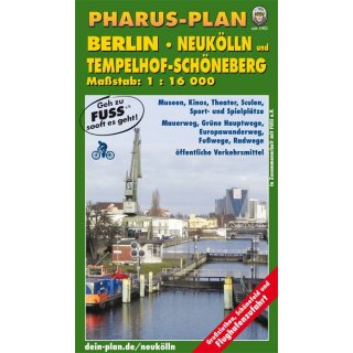 Berlin - Neukölln, Tempelhof-Schöneberg 1:16.000