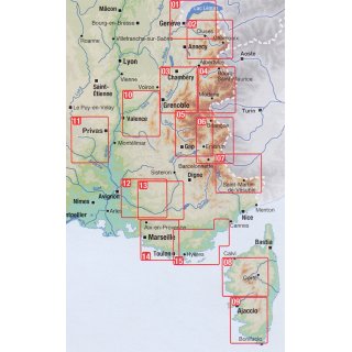 07 Mercantour & Alpi-Marittime 1:50.000