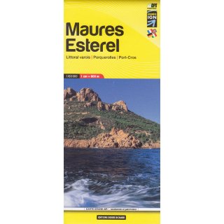 15 Maures, Esterel 1:60.000