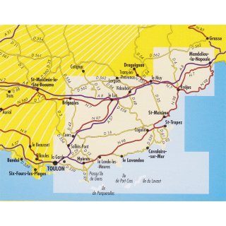 15 Maures, Esterel 1:60.000