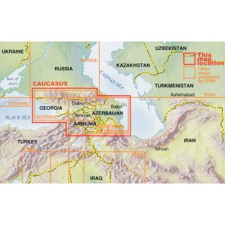Caucasus 1:650.000