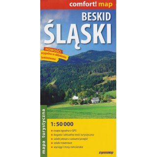 Beskid Slaski (Schlesische Beskiden) 1:50.000
