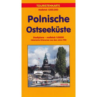 Polnische Ostseek&uuml;ste 1:200.000