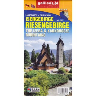 Isergebirge / Riesengebirge 1:40.000