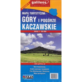 Gry i Pogrze Kaczawskie (Bober-Katzbachgebirge) 1:60.000