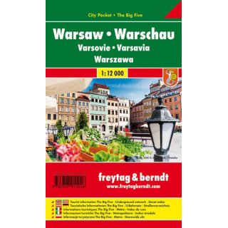 Warschau (Warszawa) 1:12.000