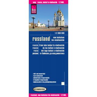 Russland - vom Baikalsee bis Wladiwostok 1:2.000.000