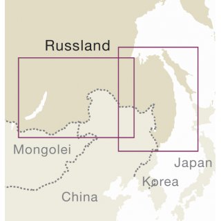Russland - vom Baikalsee bis Wladiwostok 1:2.000.000