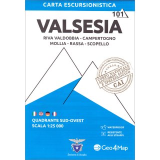 101 Valsesia (Sd-West) 1:25.000