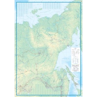 Kamtschatka, Ostsibirien 1:2.000.000 / 1:3.600.00