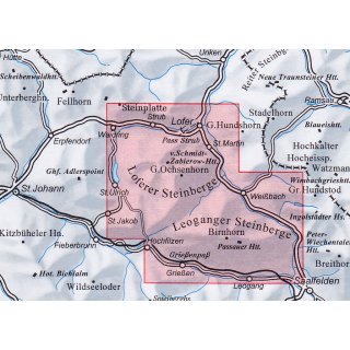 9 Loferer und Leoganger Steinberge 1:25.000