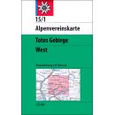 15/1 Totes Gebirge - West 1:25.000