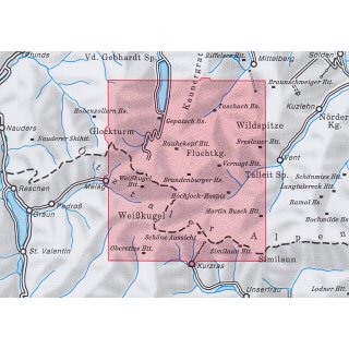 30/2 tztaler Alpen - Weikugel 1:25.000