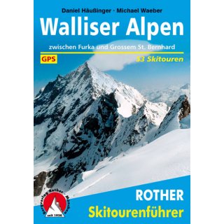 Walliser Alpen - 53 Skitouren