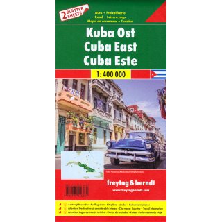 Kuba West und Ost 1:400.000