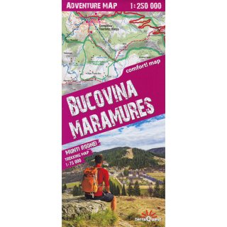 Bucovina Maramures 1:250.000