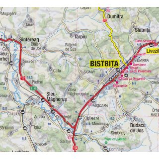 Bucovina Maramures 1:250.000