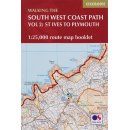 South West Coast Path Vol. 2: St Ives to Plymouth 1:25.000