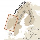 Norwegen S&uuml;d 1:500.000