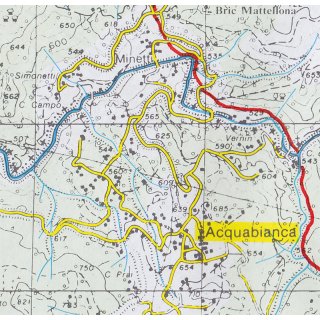 Appennino e Riviera Genovese 1:25.000