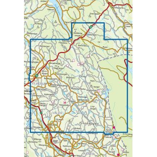 Finnskogen Nord 1:50.000