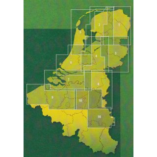 2 Friesland, Kop von Overijssel en Flevoland noord 1:100.000