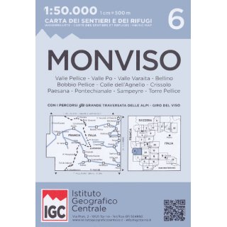 6 Monviso 1:50.000