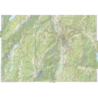 067 Altopiano della Paganella - L. di Tovel - C. Brenta - Trento 1:25.000
