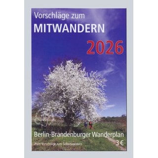 Vorschl�ge zum Mitwandern 2026