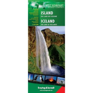 Island - Land der Vulkane 1:550.000