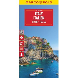 Italien, Malta 1:800.000