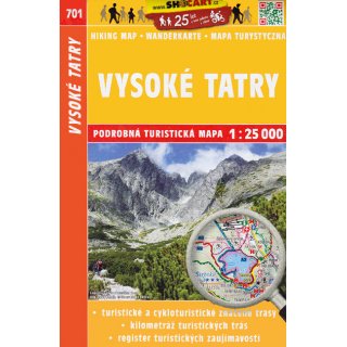 Hohe Tatra 1:25.000