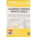 14 Sanremo Imperia - Monte Carlo 1:50.000