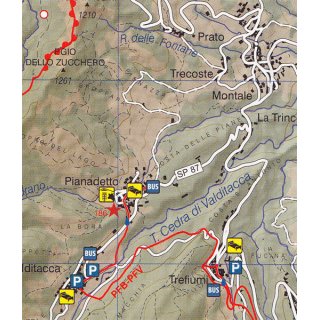 1 Alto Appennino Parmense 1:50.000