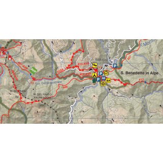 7 Alto Appennino Forlivese 1:50.000