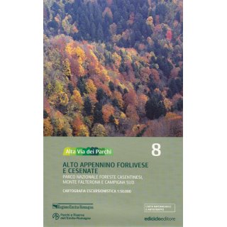 8 Alto Appennino Forlivese e Cesenate 1:50.000