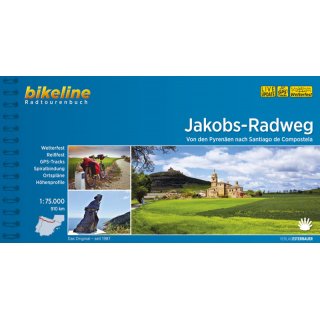 Jakobs-Radweg 1:75.000
